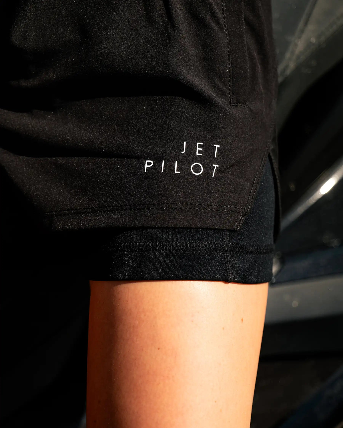 Jetpilot Corp Elastic Waist Ladies Rideshort - Black - view 8