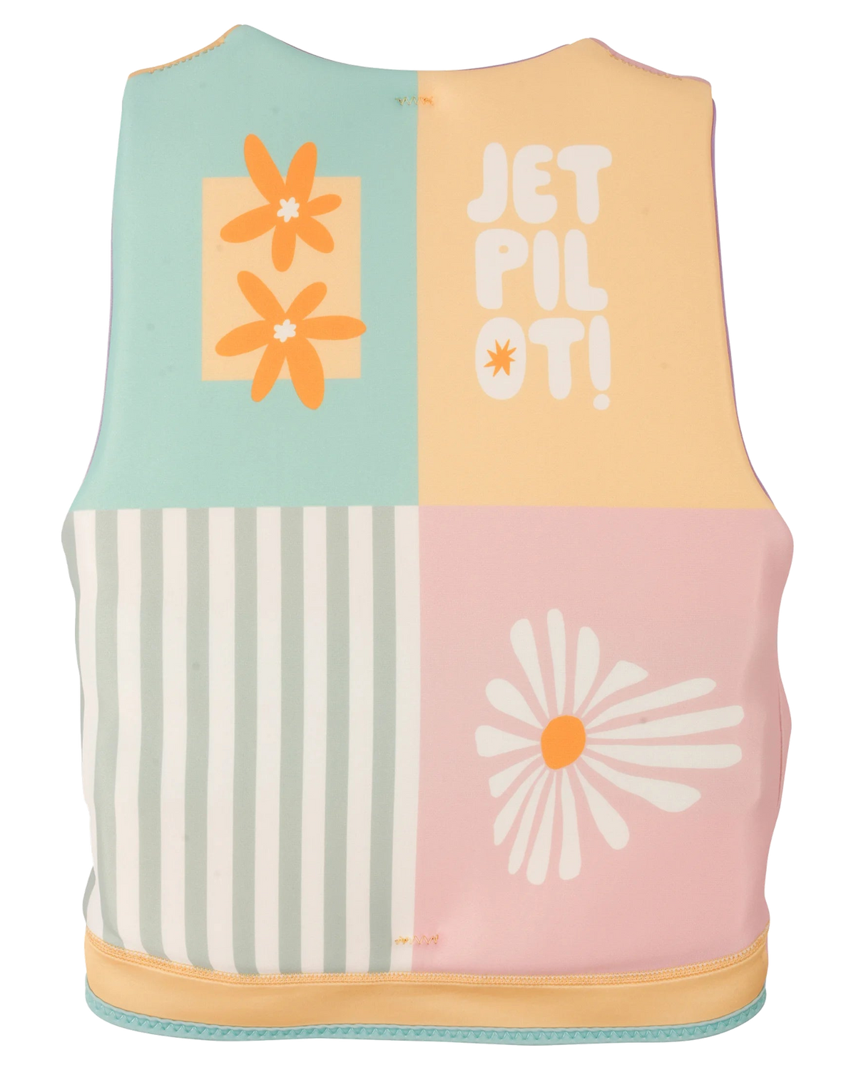 Jetpilot Girls Cause F/E Youth Eco Vest - Multi - view 2