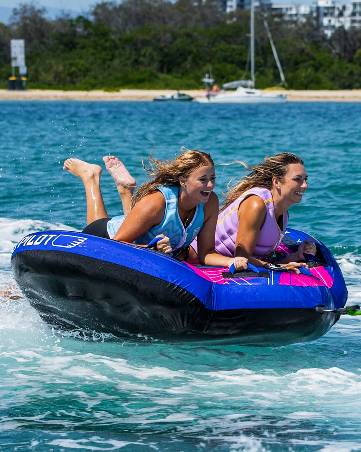 Jetpilot Hyper Wing 2 Towable - Blue/Pink - view 2