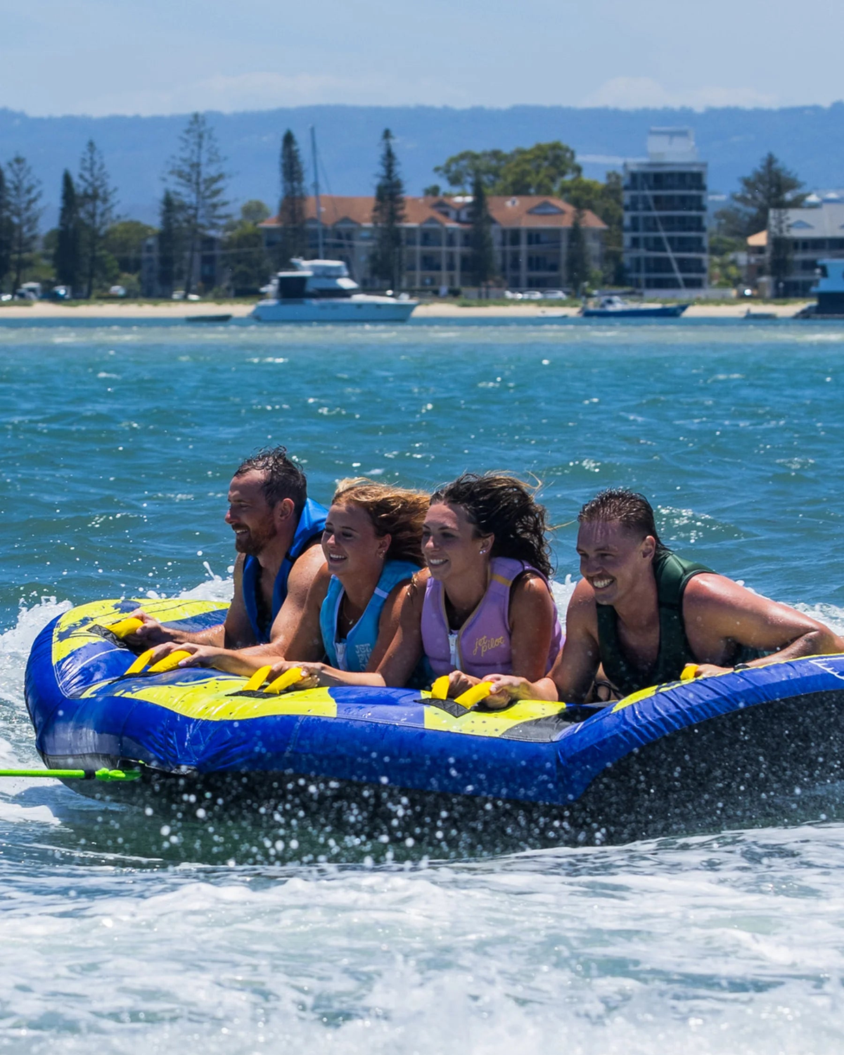 Jetpilot Hyper Wing 4 Towable - Blue/Yellow - view 5