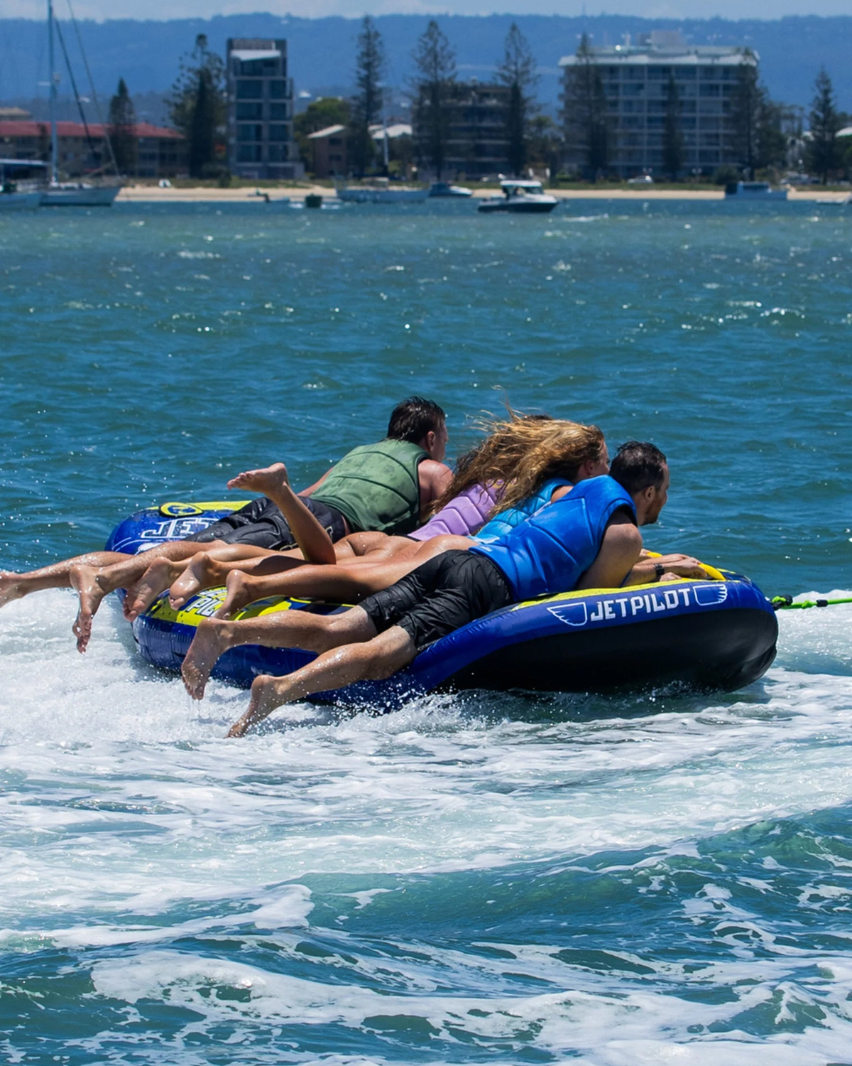 Jetpilot Hyper Wing 4 Towable - Blue/Yellow - view 7