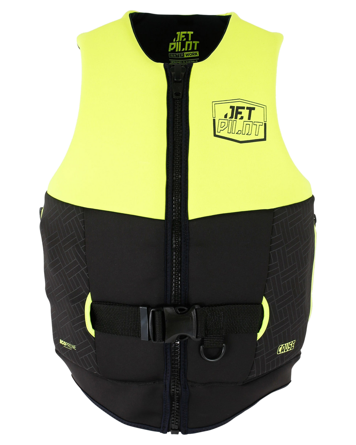 Jetpilot Men's Cause S-Grip F/E Eco Vest - Yellow Level 50