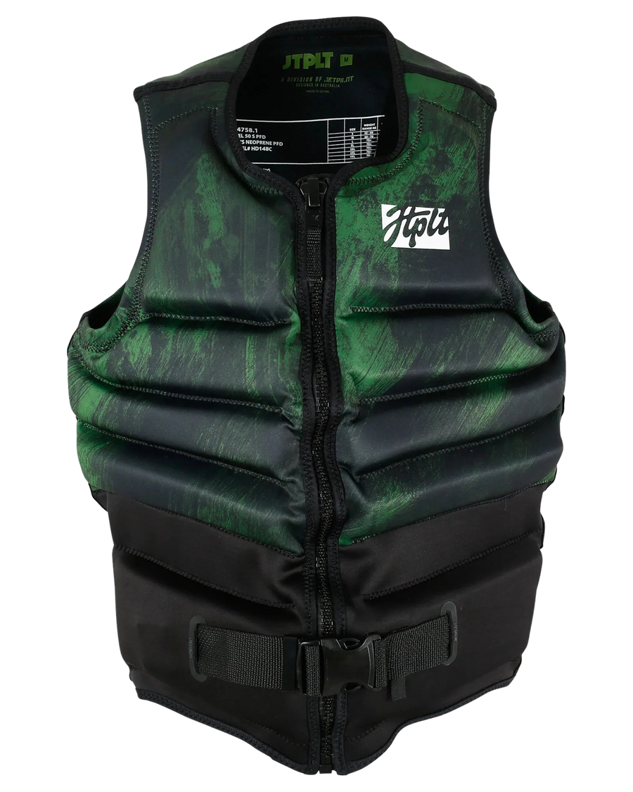 Jetpilot Men's Phase Hyperflex F/E Eco Vest - Green