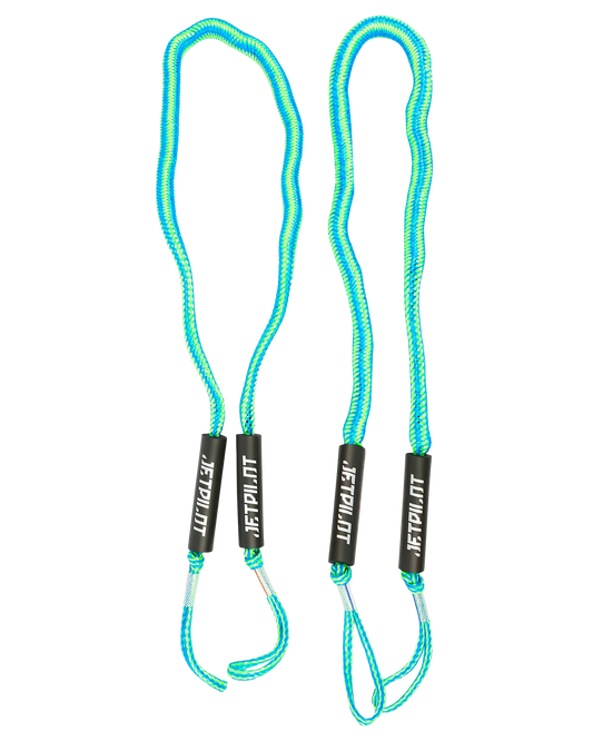 Jetpilot Pwc Bungee Dock Tie Twin Pack - Green