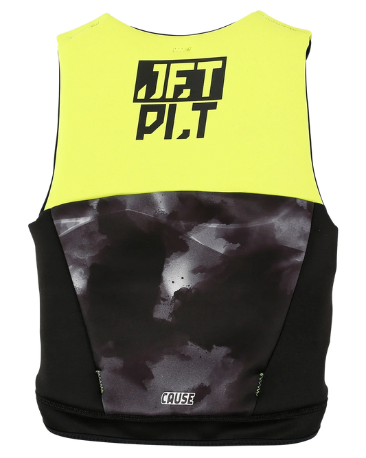 Jetpilot The Cause F/E Youth Eco Vest - Yellow Level 50
