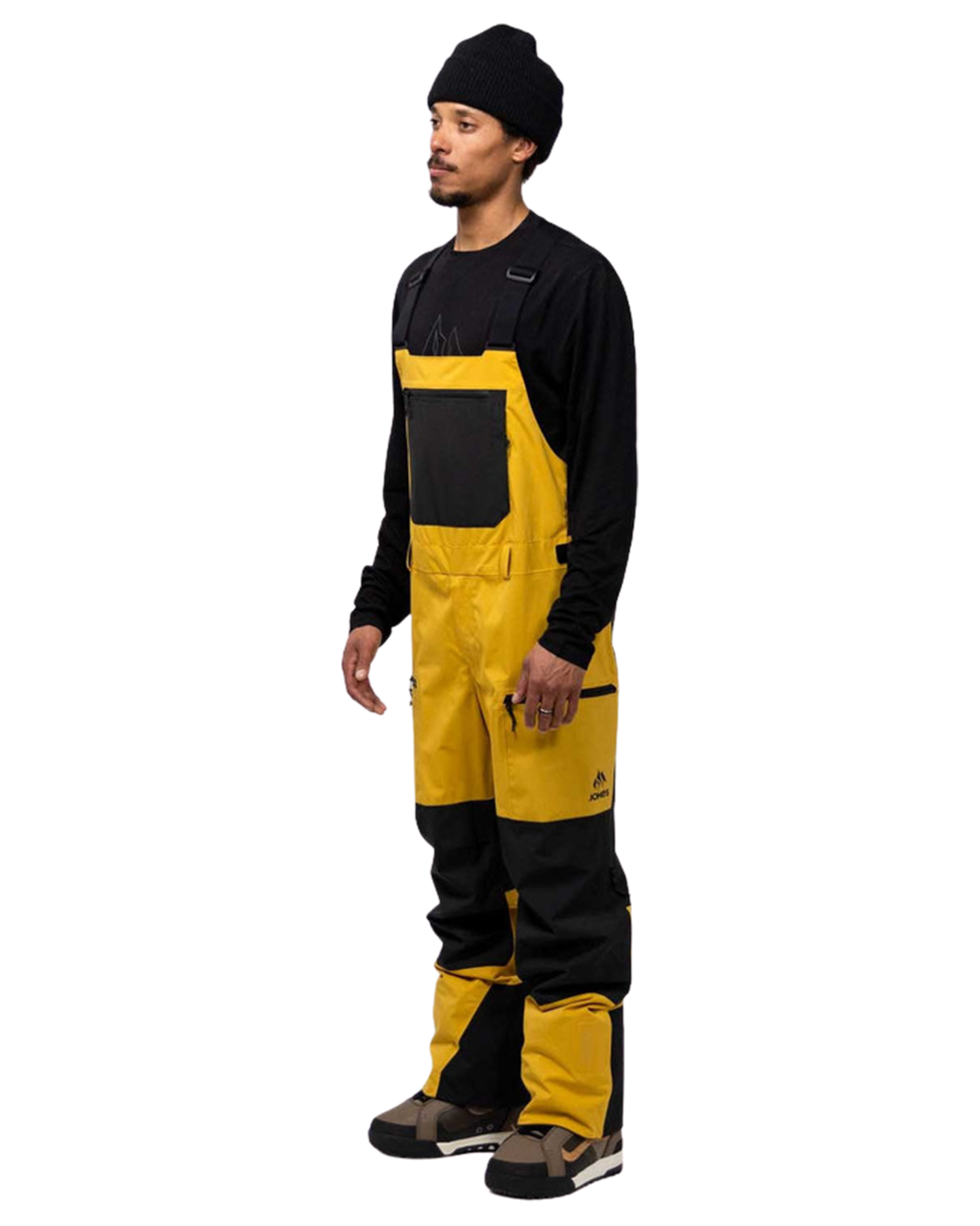 Jones Men's Mtn Surf Recycled Snow Bib - Sunrise Gold - 2024 Men's Snow Bibs - Trojan Wake Ski Snow