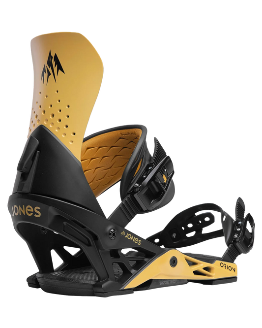 Jones Men's Orion Snowboard Bindings - Sunrise Gold - 2024 Men's Snowboard Bindings - Trojan Wake Ski Snow