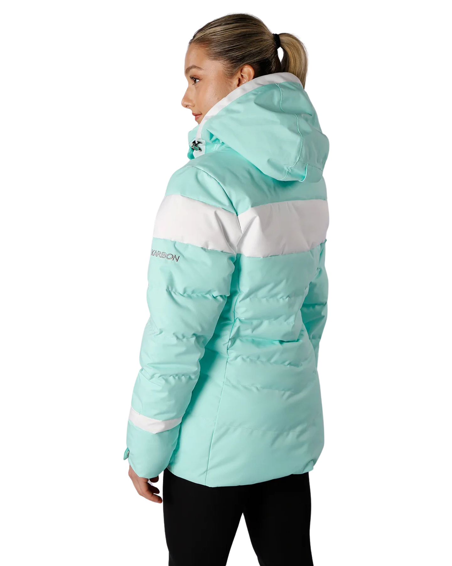 Karbon Women's Crest Insulated Puffer Jacket - Reef Women's Snow Jackets - Trojan Wake Ski Snow