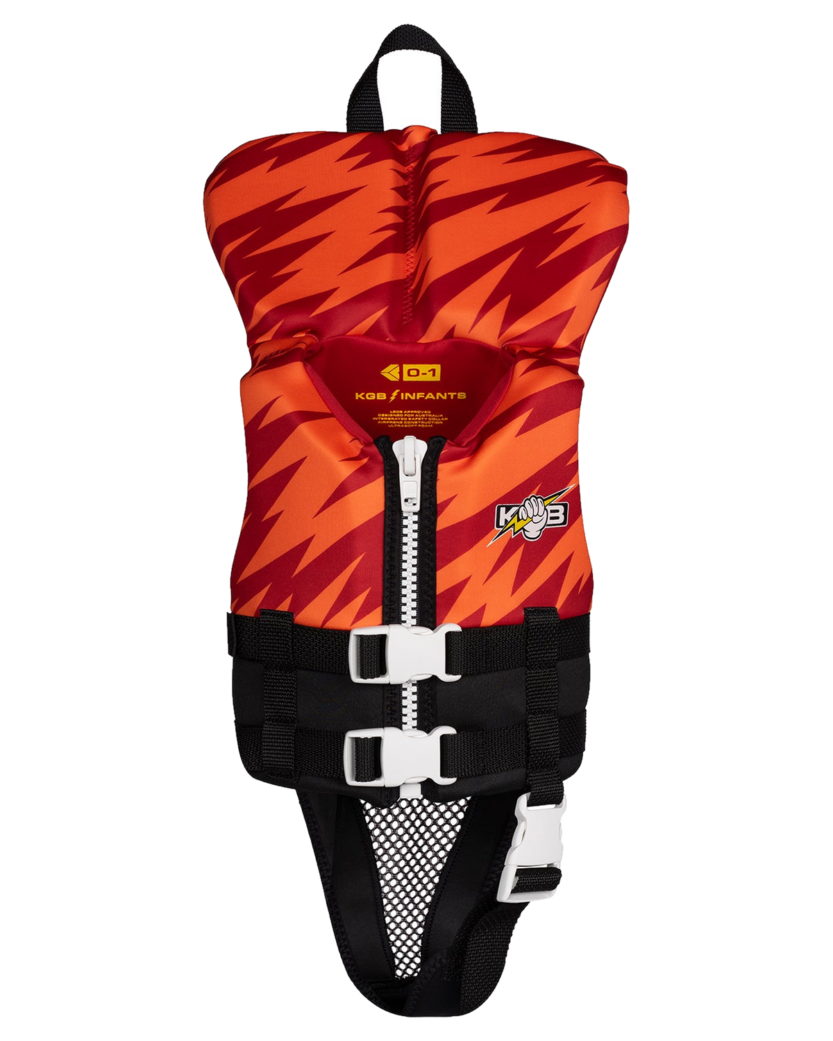 KGB Infant Vest W/ Collar - Electric Red