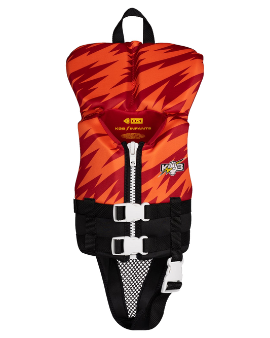 KGB Infant Vest W/ Collar - Electric Red