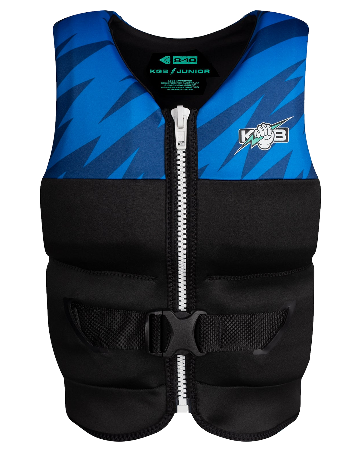 KGB Junior Boys Vest - Electric Blue