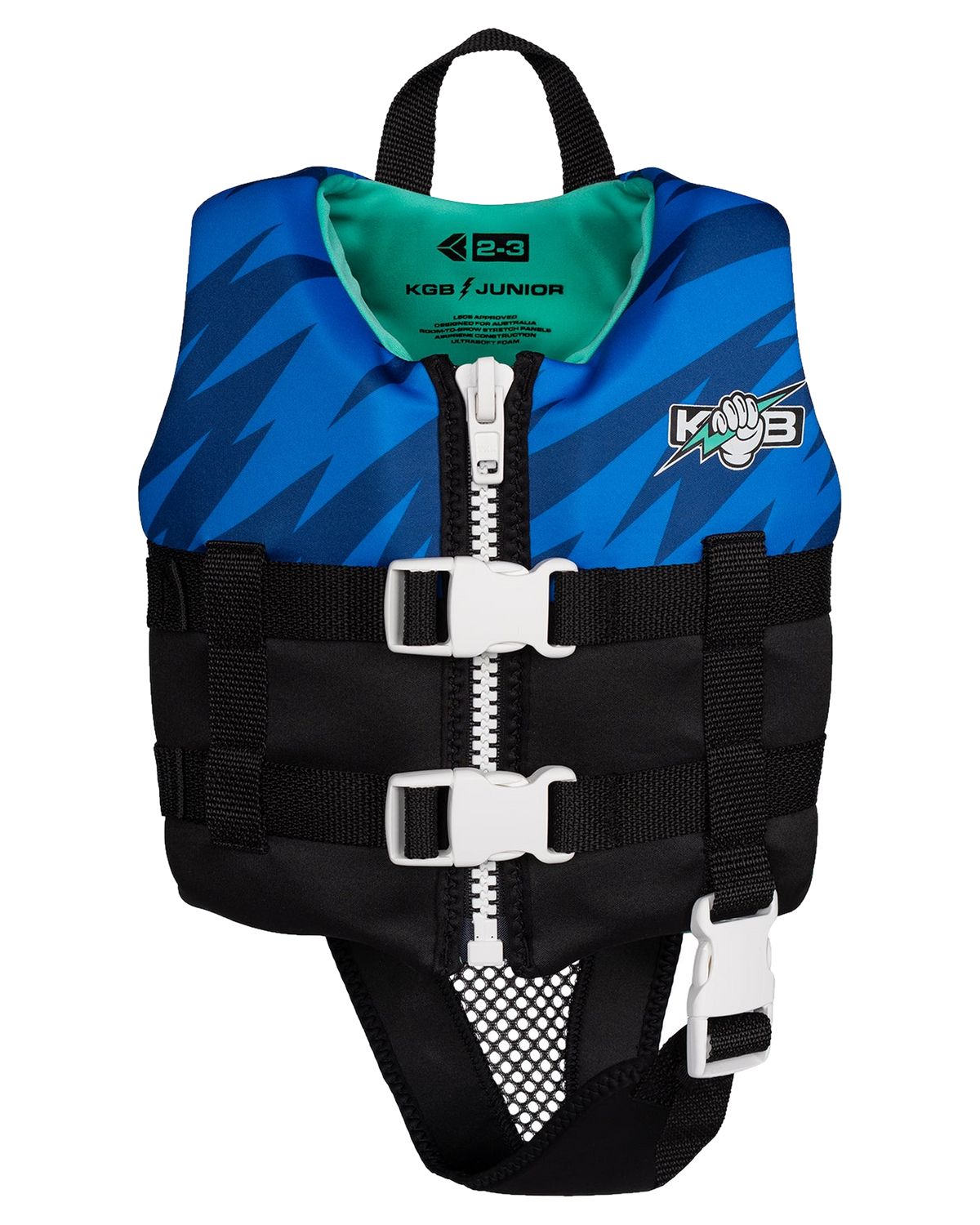 KGB Junior Boys Vest - Electric Blue