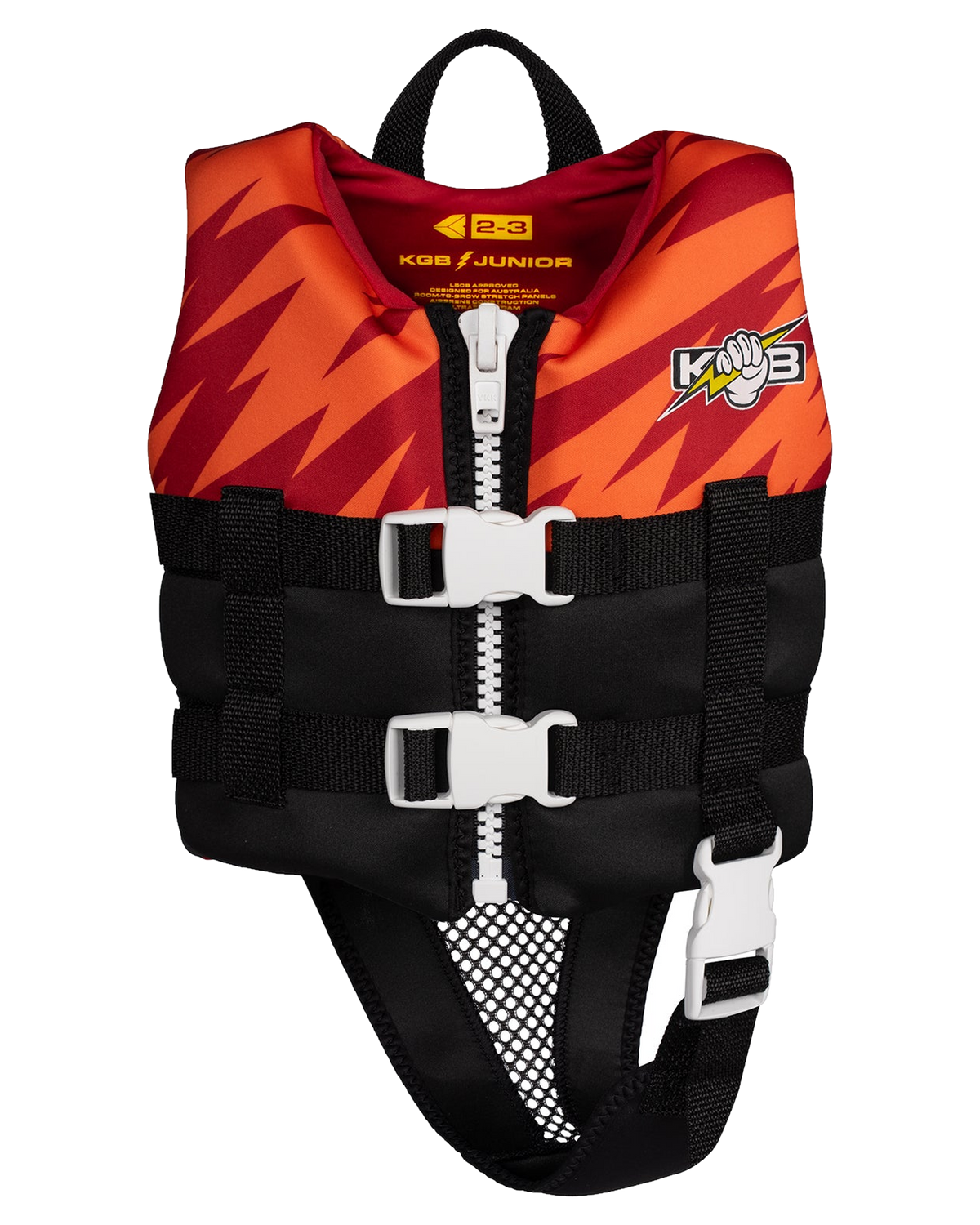 KGB Junior Boys Vest - Electric Red