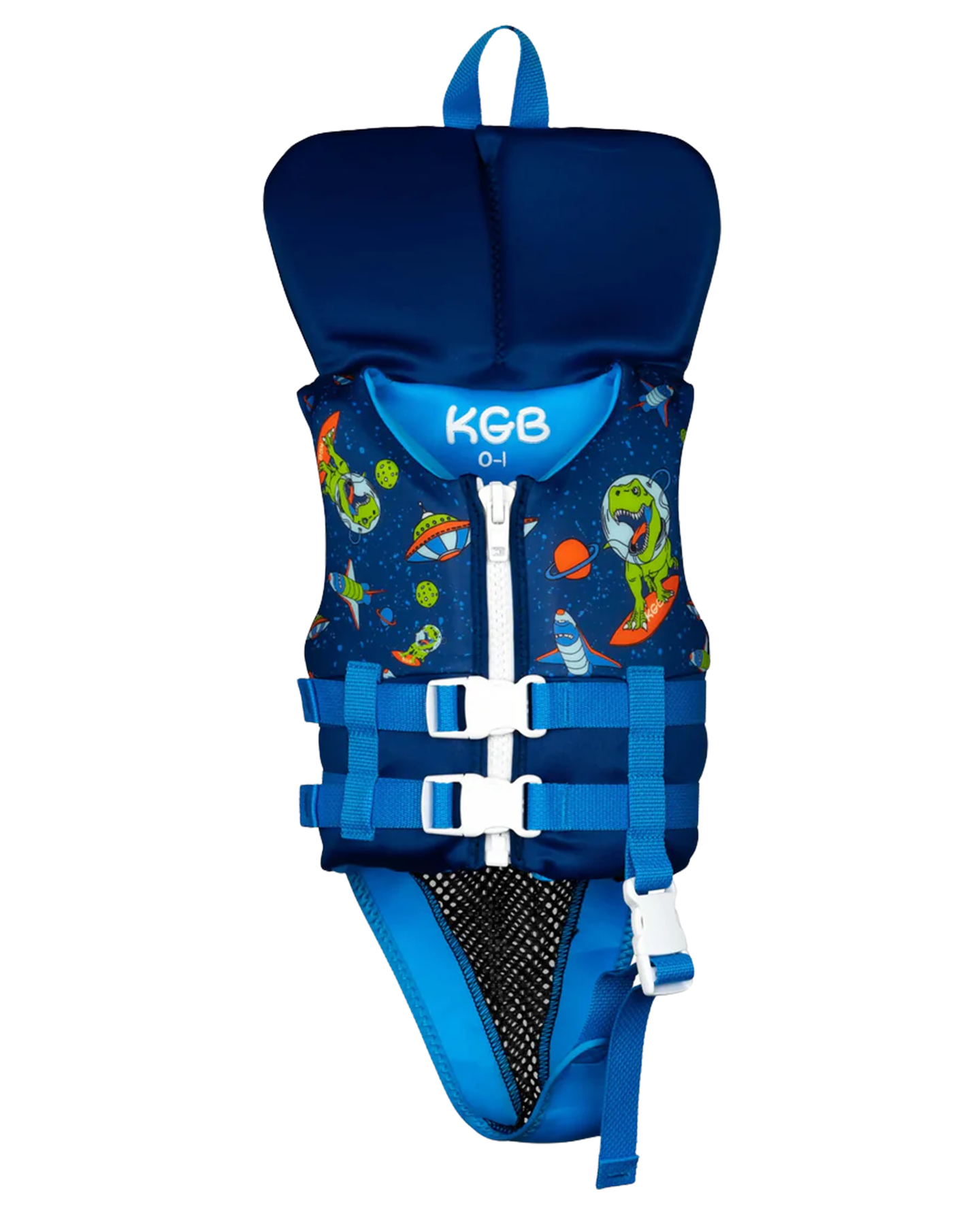 KGB Junior Boys Vest With Collar Life Jackets - Trojan Wake Ski Snow