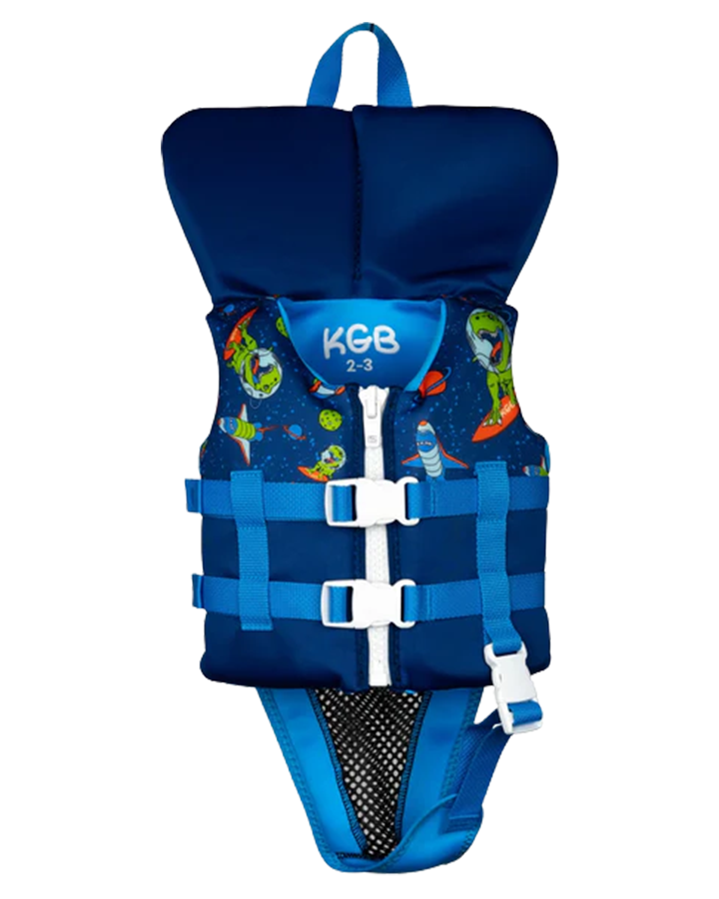 KGB Junior Boys Vest With Collar Life Jackets - Trojan Wake Ski Snow