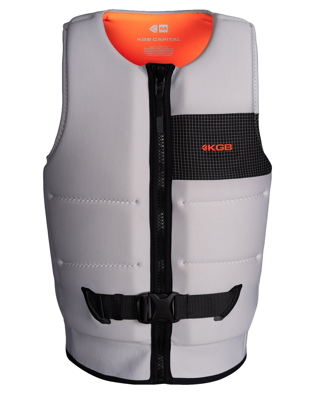 KGB Men's Capital Vest - Silver