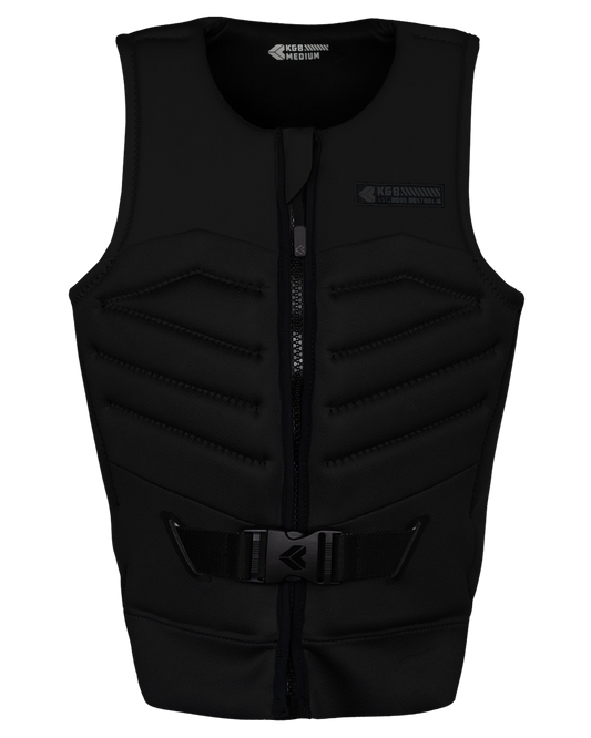 KGB Men's Control Vest - Blackout Life Jackets - Trojan Wake Ski Snow