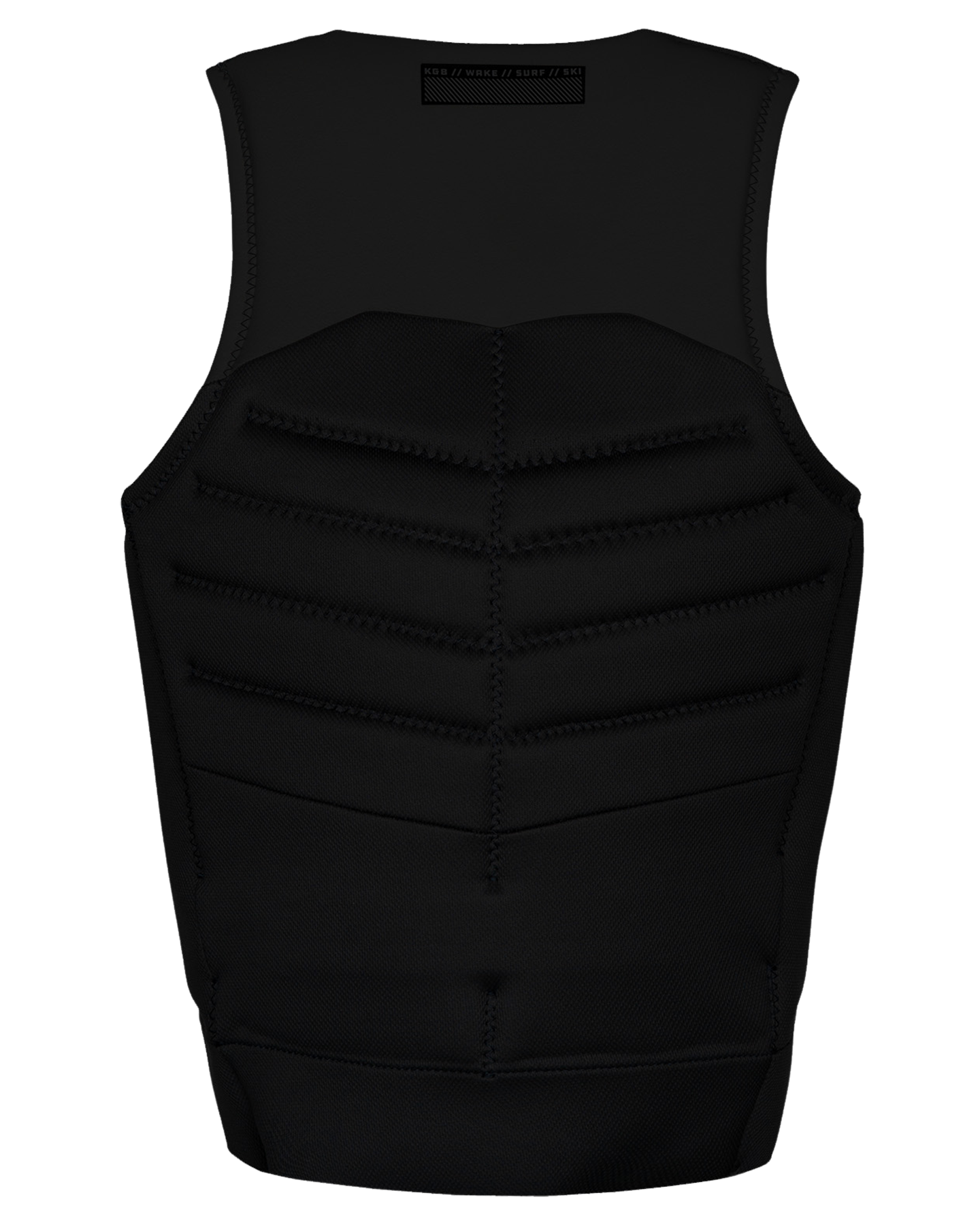 KGB Men's Control Vest - Blackout Life Jackets - Trojan Wake Ski Snow