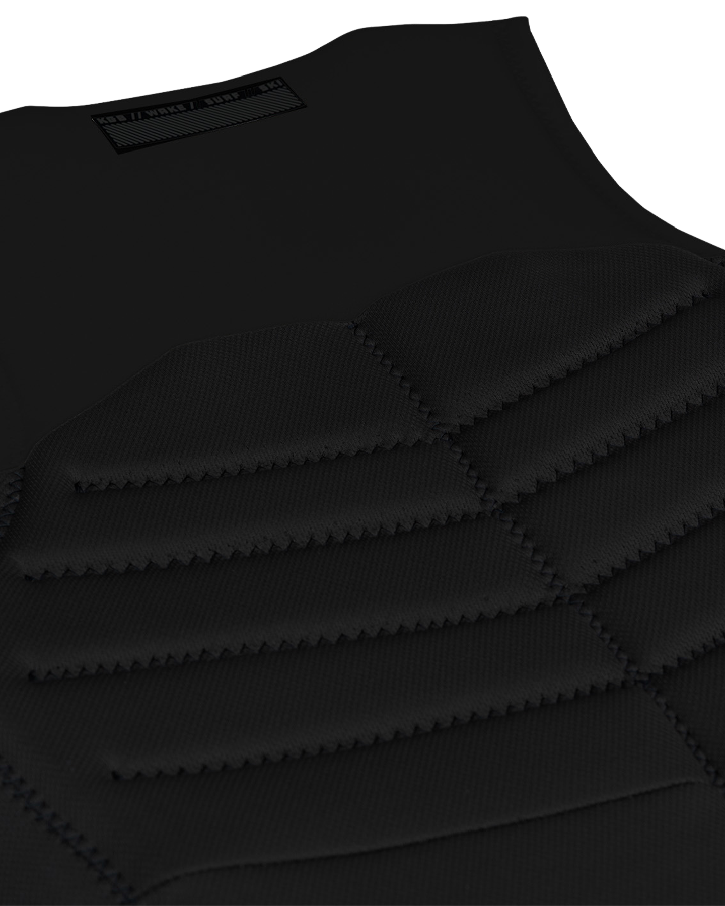 KGB Men's Control Vest - Blackout Life Jackets - Trojan Wake Ski Snow