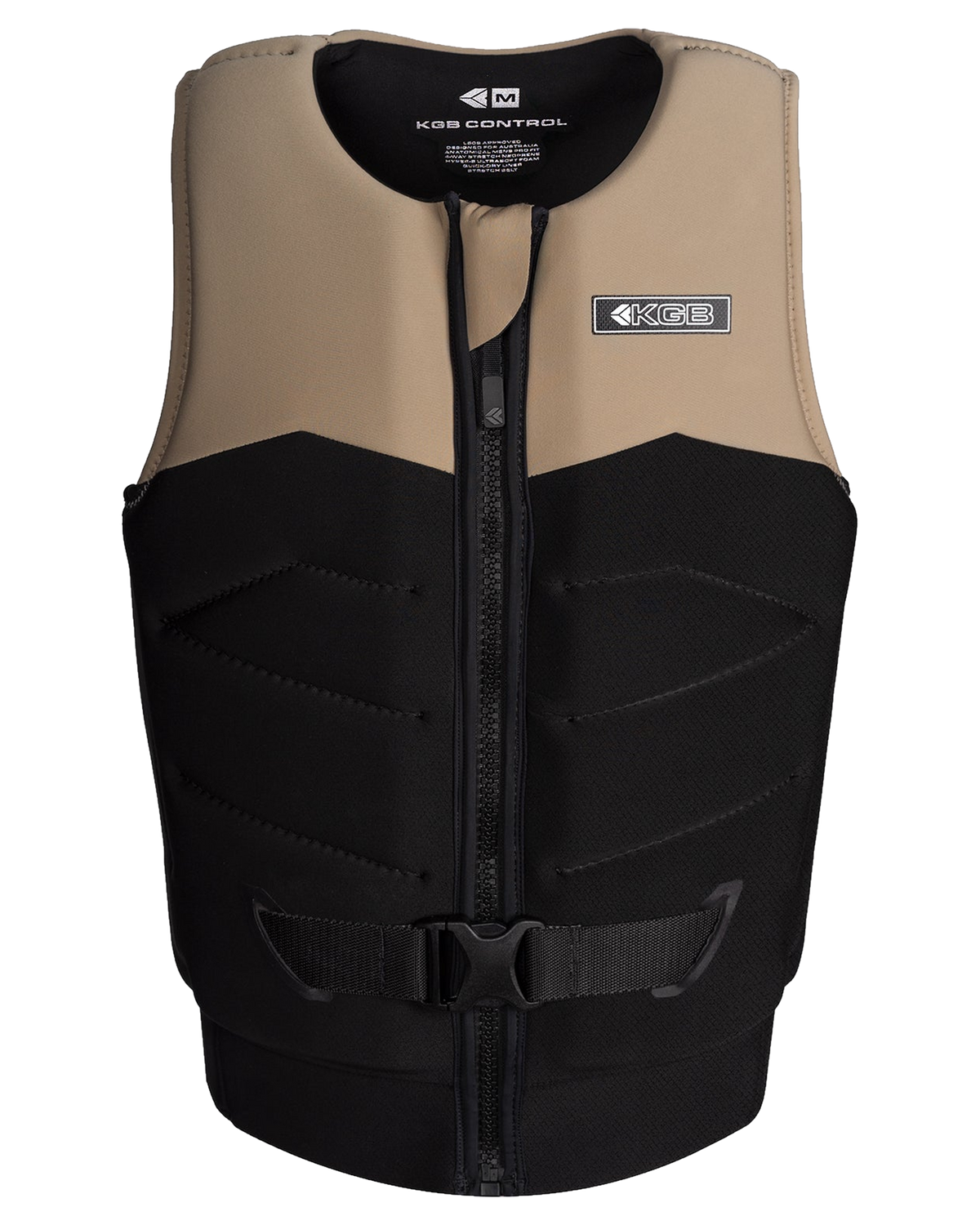 KGB Men's Control Vest - Taupe