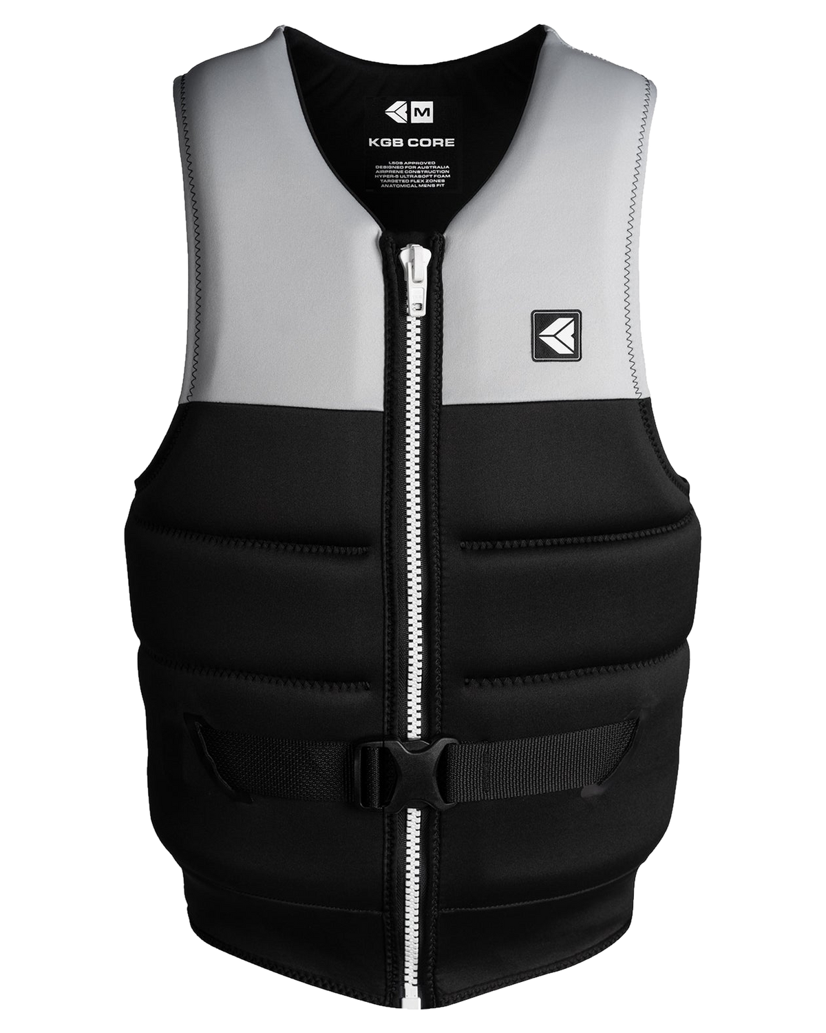 KGB Men's Core Vest - Silver