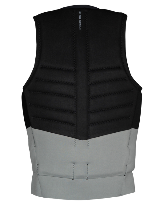 KGB Men's Select Vest - Black / Silver Life Jackets - Trojan Wake Ski Snow