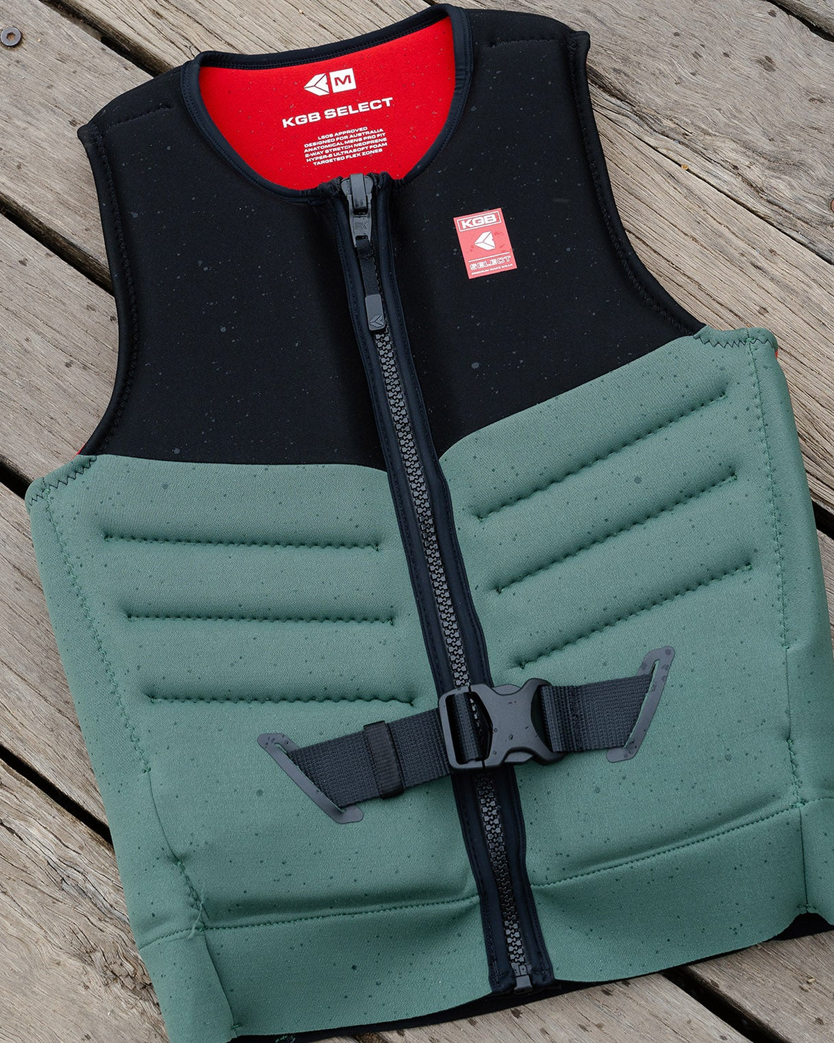 KGB Men's Select Vest - Olive Green