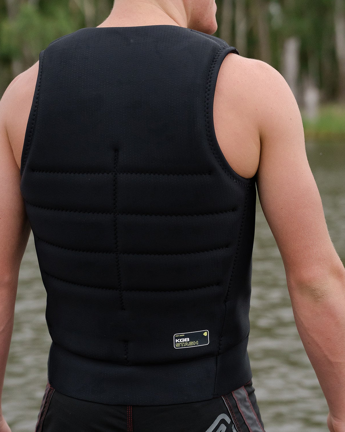 KGB Men's Stash Vest - Black