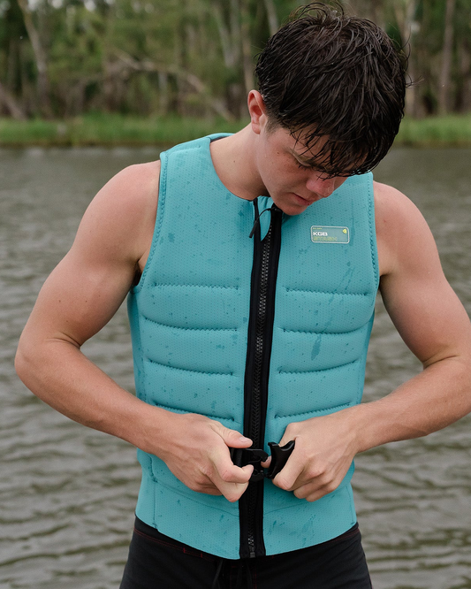 KGB Men's Stash Vest - Teal