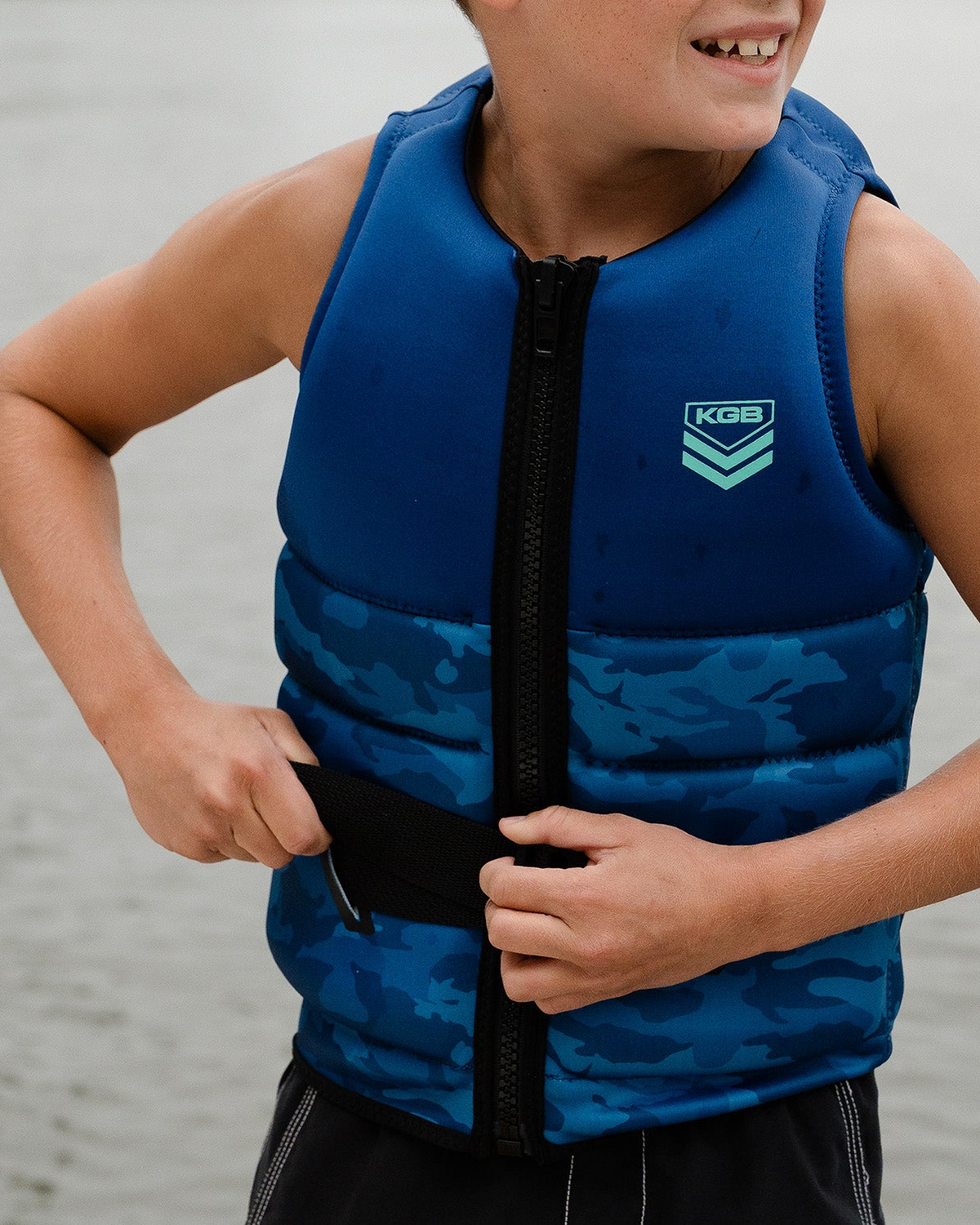 KGB Teen Core Vest - Navy