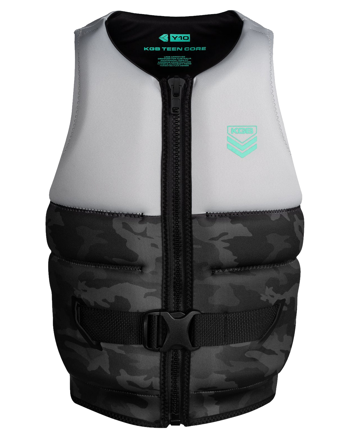 KGB Teen Core Vest - Silver