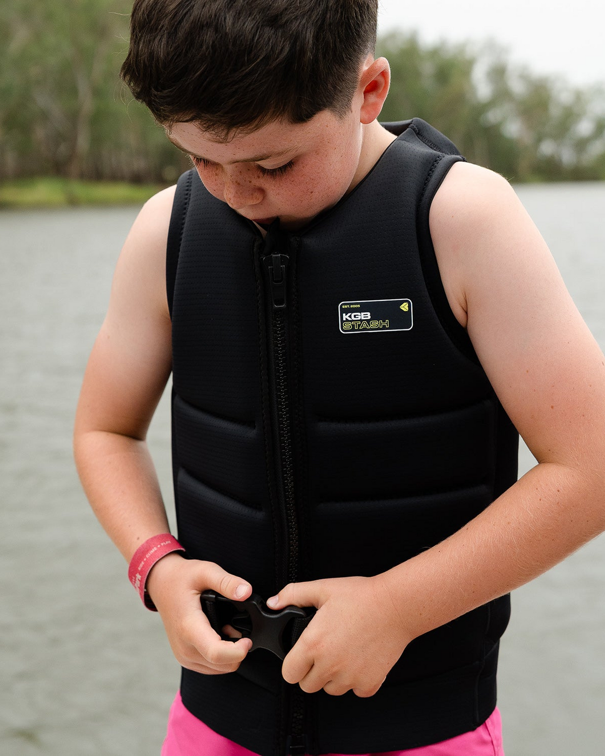 KGB Teen Stash Vest - Black