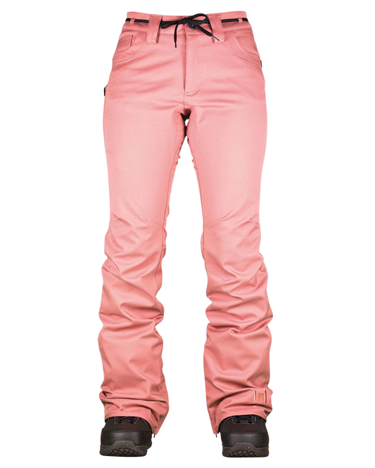 L1 Heartbreaker Twill Women's Pant - Rose - 2022 Women's Snow Pants - Trojan Wake Ski Snow