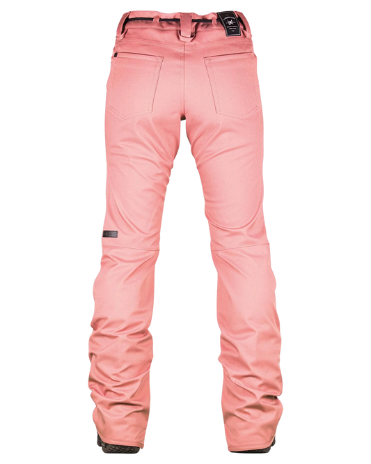 L1 Heartbreaker Twill Women's Pant - Rose - 2022 Women's Snow Pants - Trojan Wake Ski Snow