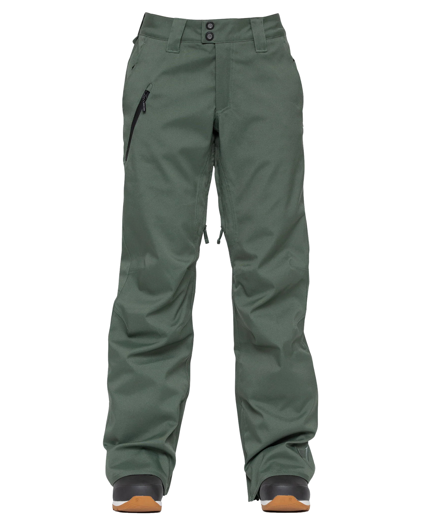 L1 Women's Quin Pant - Thyme - 2024 Women's Snow Pants - Trojan Wake Ski Snow