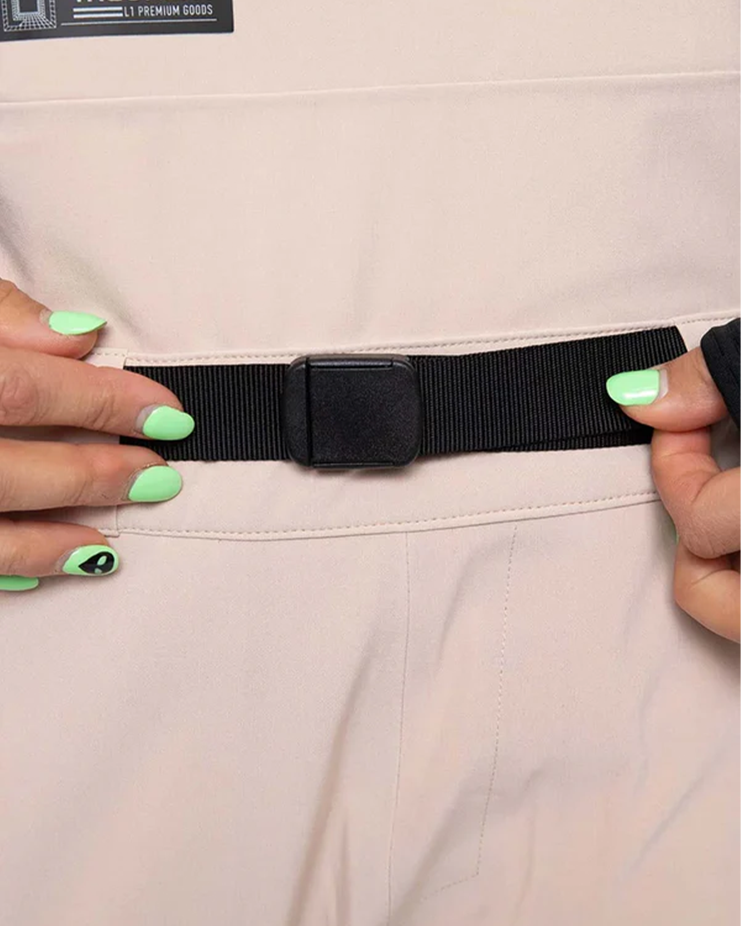 L1 Women's Sao Bib - Almost Apricot - 2024 Women's Snow Bibs - Trojan Wake Ski Snow