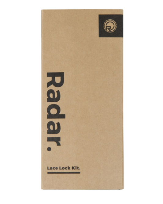 Radar Lace Lock Kit (1 Pair Black Lace, Bungee & Locks) Wakeboard Laces - Trojan Wake Ski Snow