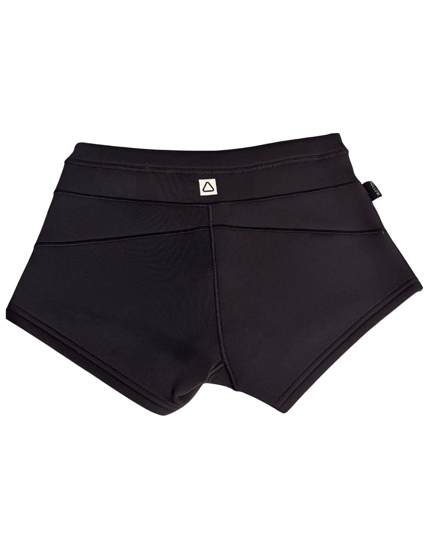 Follow Ladies Wetsuit Shorts - Black Wetsuit Shorts - Trojan Wake Ski Snow