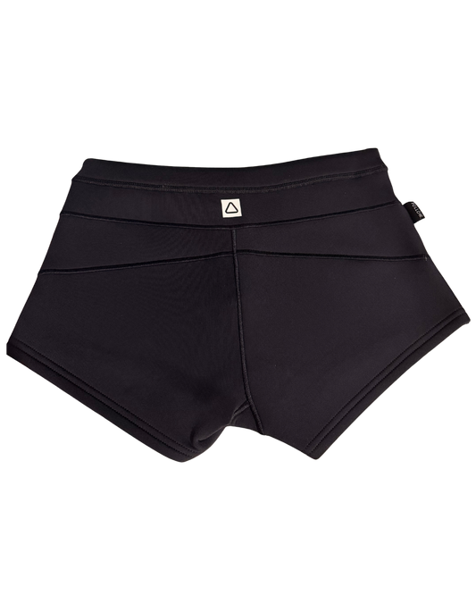 Follow Ladies Wetsuit Shorts - Black Wetsuit Shorts - Trojan Wake Ski Snow