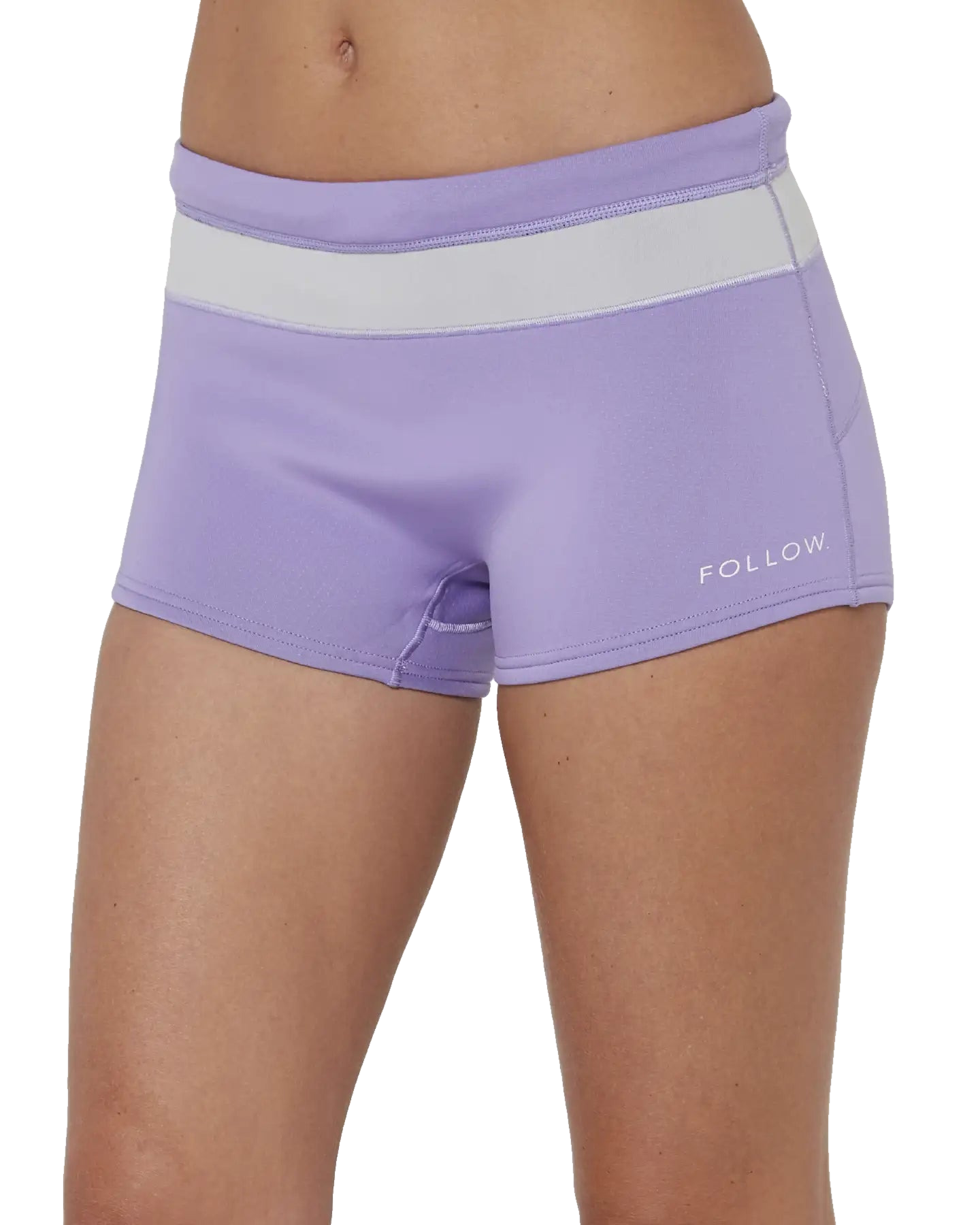 Follow Ladies Wetsuit Shorts - Purple