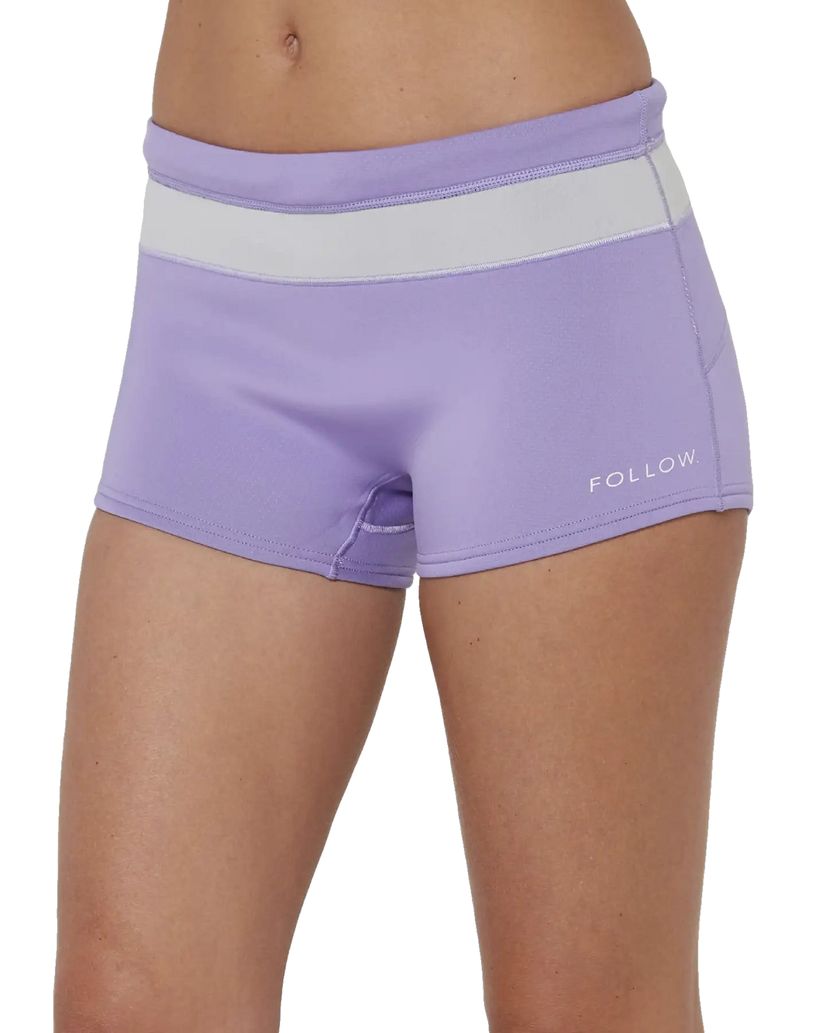 Follow Ladies Wetsuit Shorts - Purple