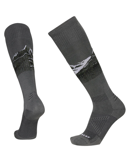 Le Bent Cody Townsend Pro Series Zero Cushion Socks - Black Socks - Trojan Wake Ski Snow