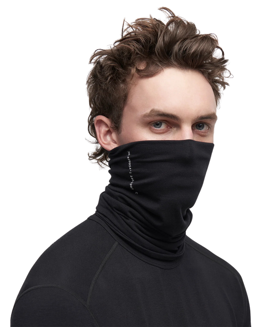 Le Bent Core Lightweight Neck Gaiter - Black Neck Warmers & Face Masks - Trojan Wake Ski Snow