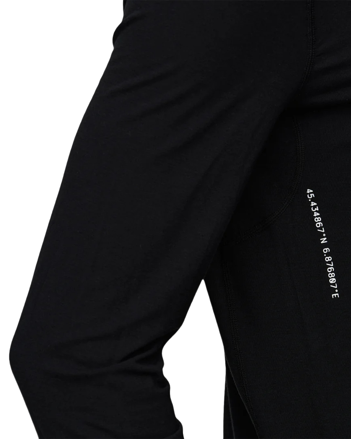 Le Bent Men's Core Midweight Crew - Black Men's Thermal Tops - Trojan Wake Ski Snow