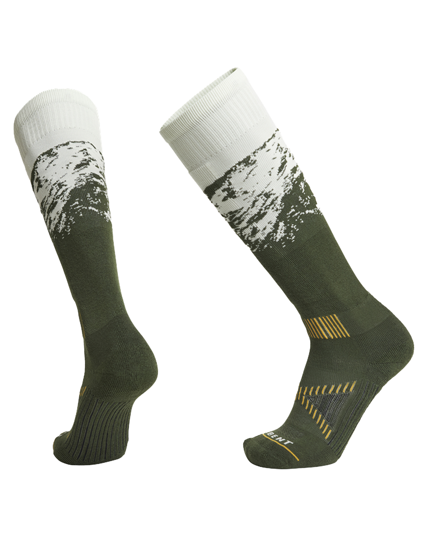 Le Bent Sammy Carlson Pro Series Light Cushion Socks - Kombu Green Socks - Trojan Wake Ski Snow