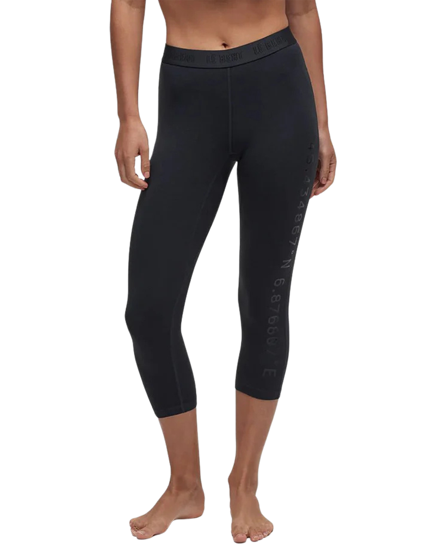 Le Bent Women's Core Midweight 3/4 Bottom - Dark Cloud Women's Thermal Bottoms - Trojan Wake Ski Snow