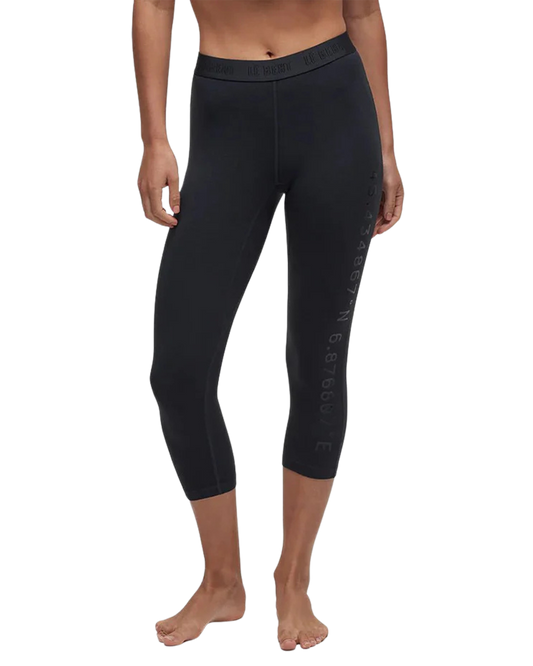 Le Bent Women's Core Midweight 3/4 Bottom - Dark Cloud Women's Thermal Bottoms - Trojan Wake Ski Snow