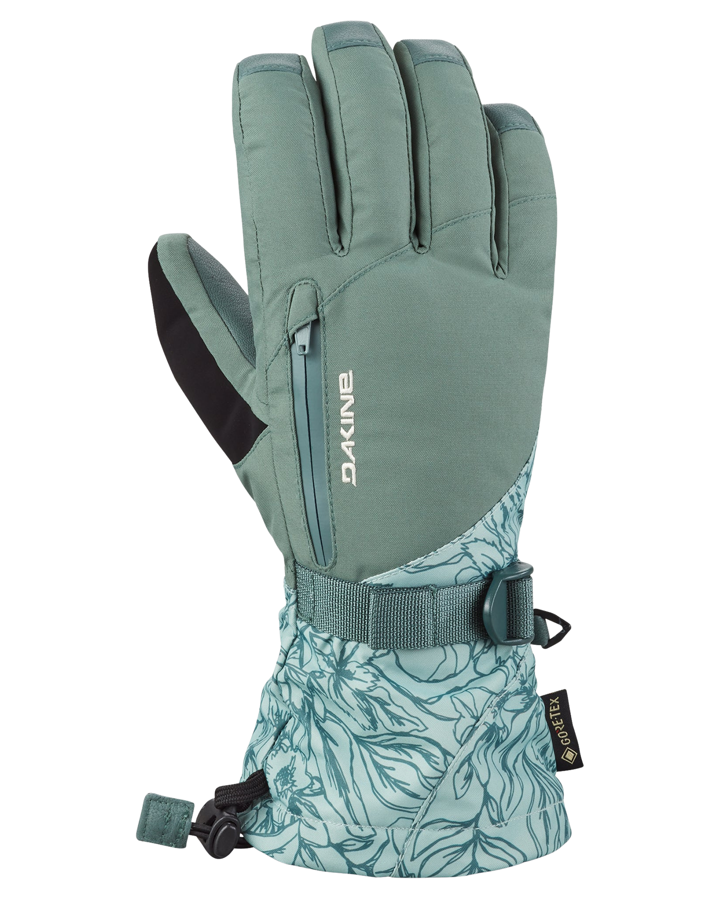 Dakine Women's Leather Sequoia GORE-TEX Snow Gloves - Poppy Iceberg Women's Snow Gloves - Trojan Wake Ski Snow