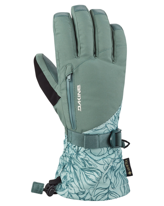 Dakine Women's Leather Sequoia GORE-TEX Snow Gloves - Poppy Iceberg Women's Snow Gloves - Trojan Wake Ski Snow