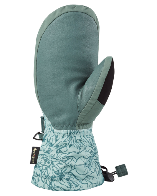 Dakine Women's Leather Sequoia GORE-TEX Snow Mittens - Poppy Iceberg Women's Snow Mittens - Trojan Wake Ski Snow
